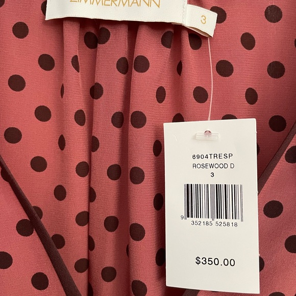 Zimmermann size 3 top brand new with tags - Picture 6 of 7